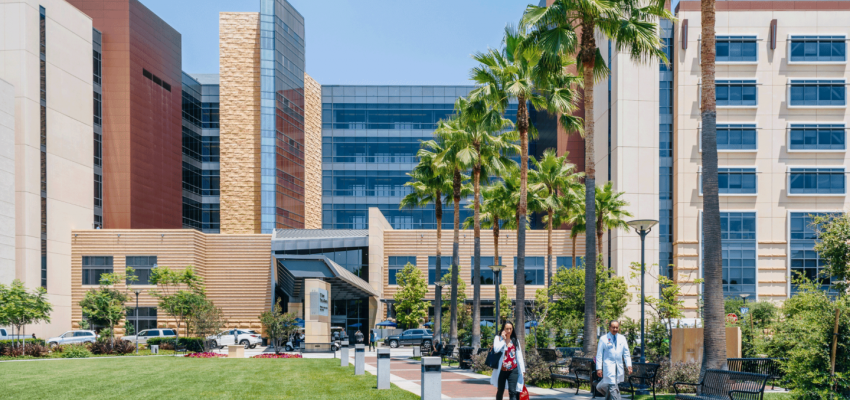 photo of building of UC Irvine Medical Center