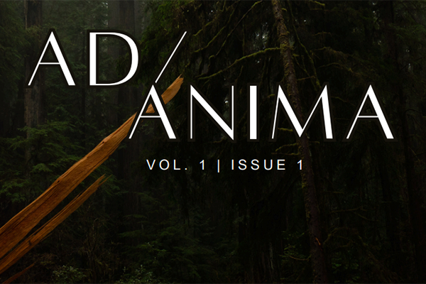 Ad Anima Journal inaugural edition cover