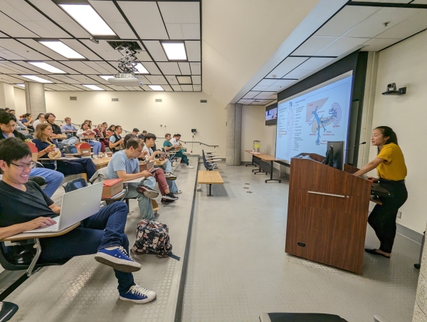 A classroom photo of Internal Medicine students