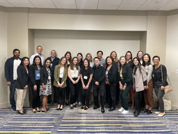 A group photo of Primary Care pathway peds residency mentors and mentees