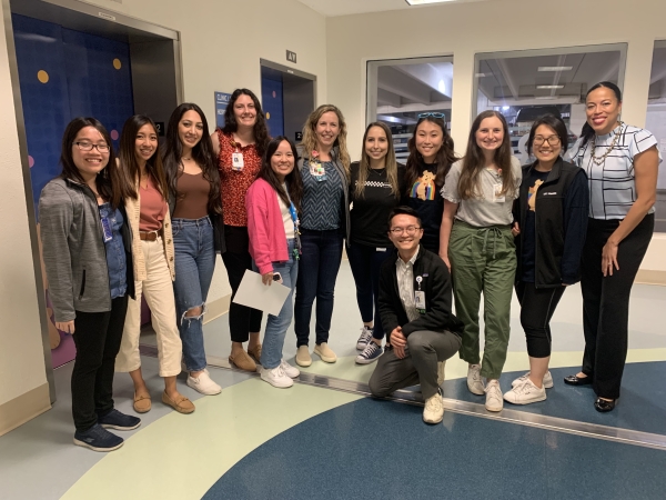 Group photo of the primary care pathway pediatrics residents