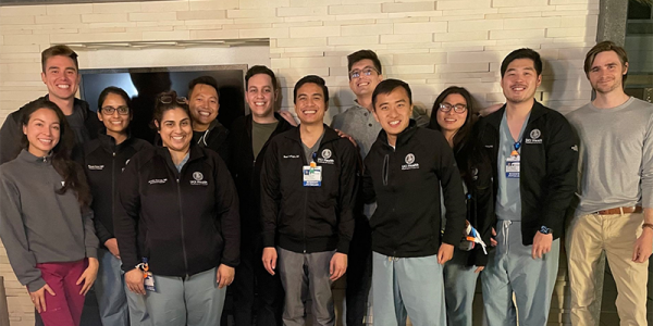 Radiology residents group photo