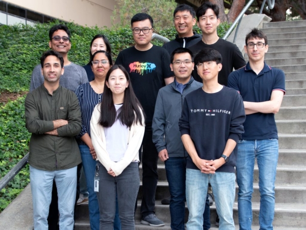 Group photo of Postdoctoral Scholars in the Department of Microbiology & Molecular Genetics