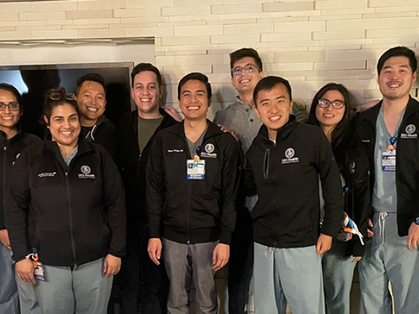 Radiology residents group photo