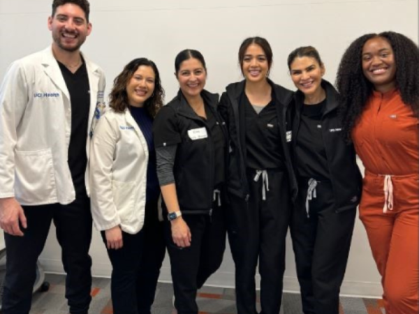 Medical students outreach at Samueli Academy