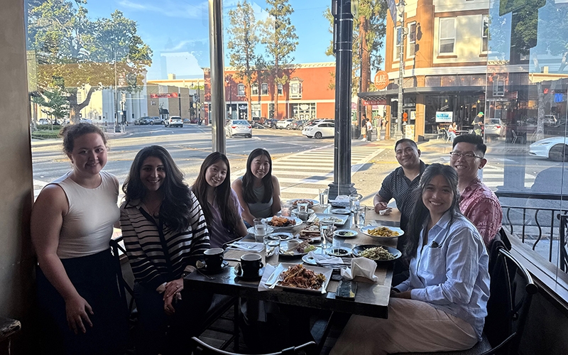 CAP fellows welcome dinner