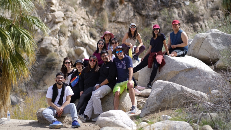 R3s trading rounds for rocky trails – conquering Joshua Tree one boulder at a time at our retreat