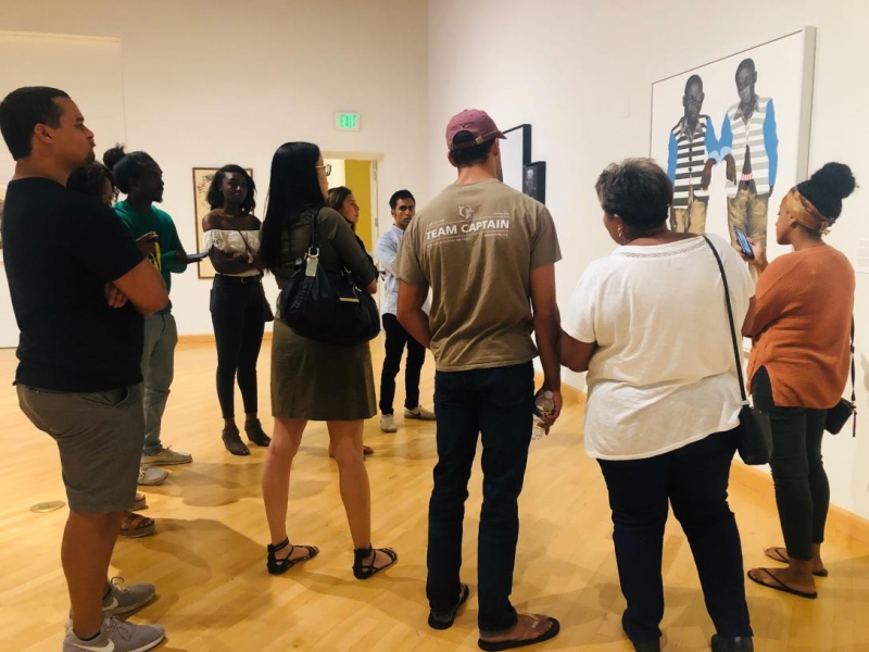 A visit to the California African American Museum