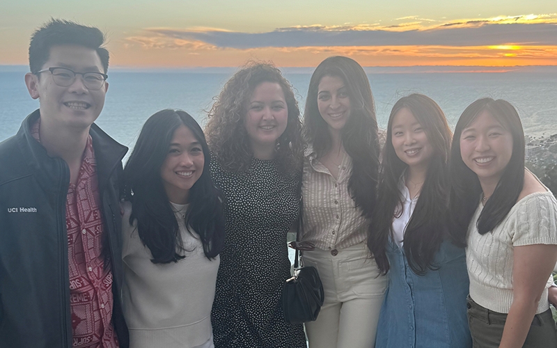 Fellows at the CAP fellowship leadership-hosted welcome dinner