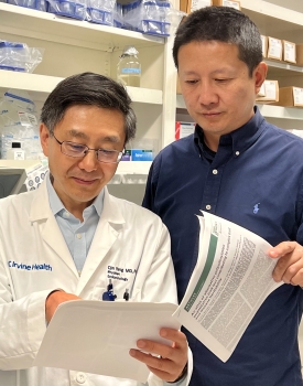 Qin Yang, MD, PhD, and Wei Li, PhD