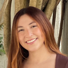 A profile headshot of Audrey Loaiza – 400x600
