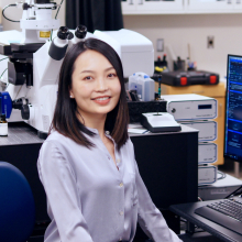 a headshot profile of Xiaoyu Shi