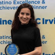  Alexa Tierno receives Graduate Student Excellence Award