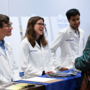 Students greet community members at 2026 Willed Body Ceremony of Thanks