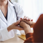 elderly person with nurse