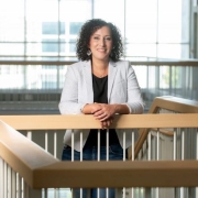  Selma Masri, UCI assistant professor of biological chemistry.