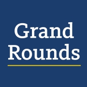 Grand Rounds Text box blue