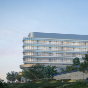 Artist's rendering of UCI Health — Irvine building. 