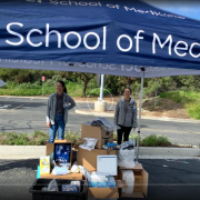 UCI Med Students Step up to Help Collect Masks and PPE