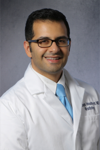 Roozbeh Houshyar headshot with gray background
