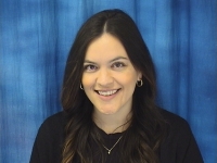 A profile headshot of Caitlin Jackson