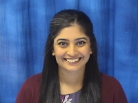 A profile headshot of Sonia Mehta