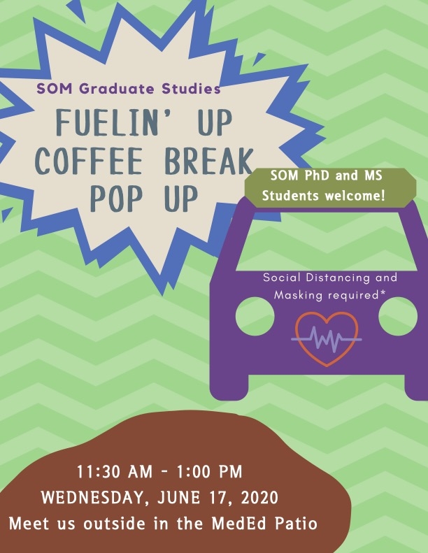 Flyer for Coffee Break Pop Up