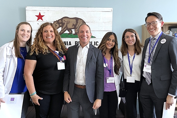 Pediatrics residents at the AAP California Advocacy Day
