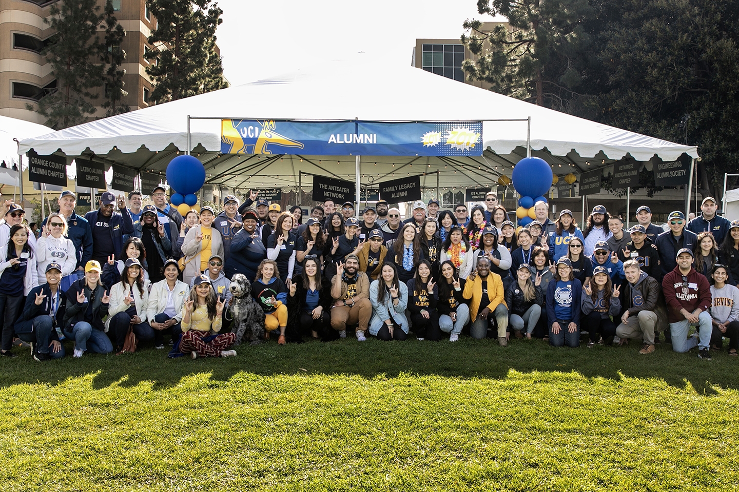 Alumni Chapter leaders attend a School of Medicine Homecoming event