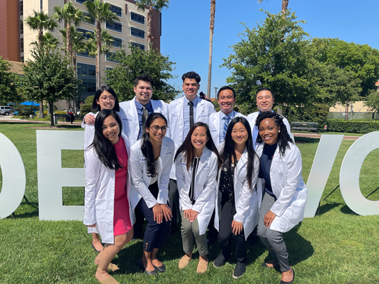 Group portrait of 10 family medicine residents.