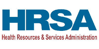 Health Resources and Services Administration (HRSA) logo