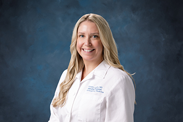 Kristin Lewis, assistant professor in the Department of Emergency Medicine