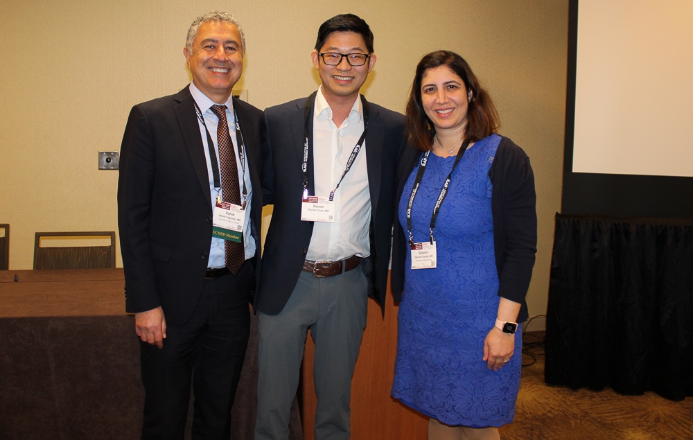 Radiological Sciences department chair and faculty members at AAR25