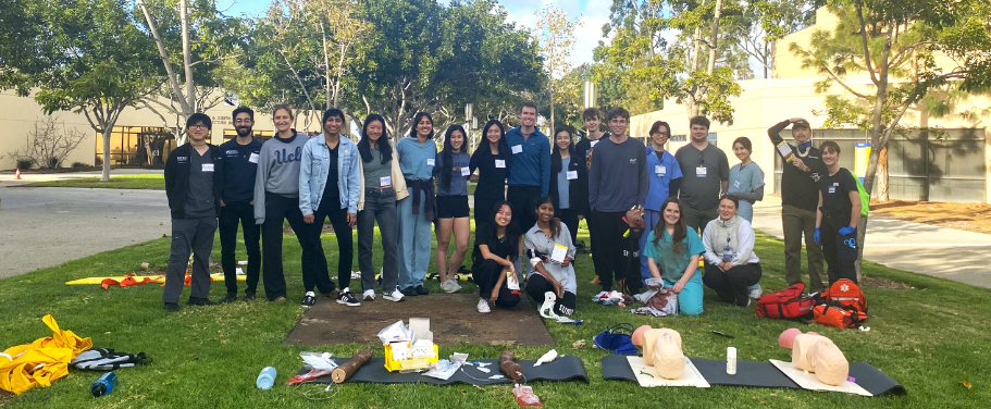 UCI medical students participate in Mass Casualty Drill