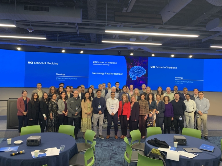 2025 Neurology Faculty Retreat group photo