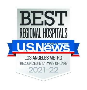 US News & World Report Best Regional Hospitals, Los Angeles Metro 2021-22