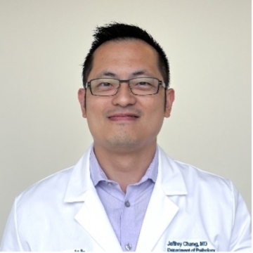 Jeffrey Chang, MD, in whitecoat