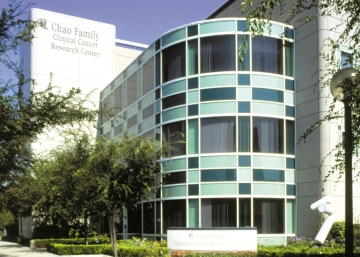 a photo of Chao Family Comprehensive Cancer Center building - 2100x1500