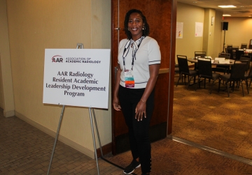 Angellica Gordon, MD, Radiology resident, was selected to participate in the AAR Radiology Resident Academic Leadership Development Program