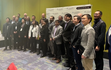 Radiological Sciences Department faculty and students at the RSNA 2024 Conference