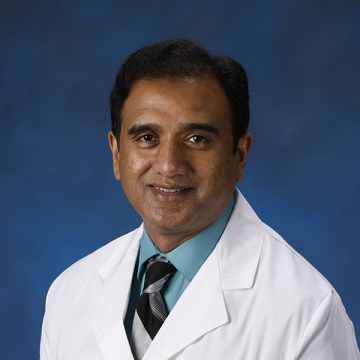 Partha Gonavaram, MD, in whitecoat