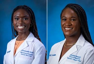 Profile headshots of Emmanuella Tetteh and Omotayo Balogun