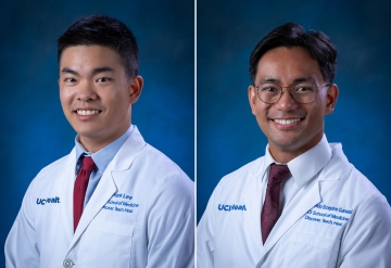 A profile headshot of Frank Lee and Sceptre Ganasi