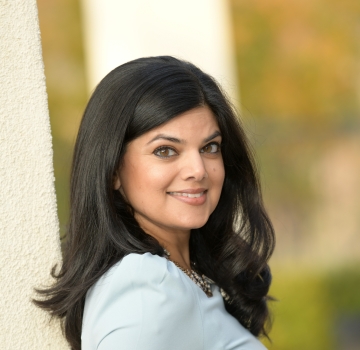 A headshot of Sheetal Desai